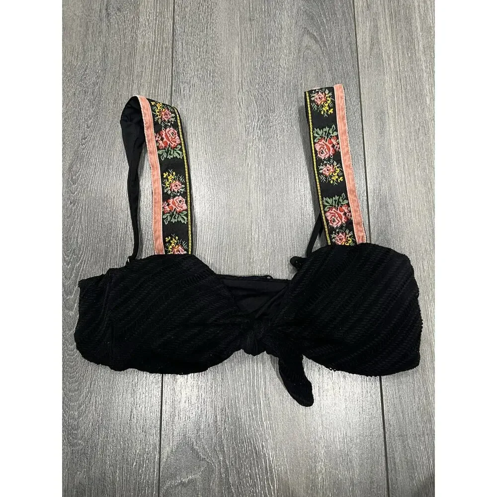 SABELLA ROSE Fortune Teller Bandeau Bikini Top Petite Small A004281